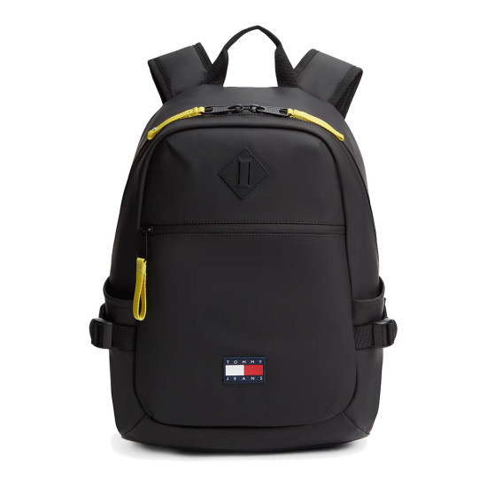 Tommy Hilfiger Τσάντα πλάτης Rubberised Logo Double Zip Backpack